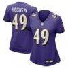 Jay Higgins IV Baltimore Ravens Nike Women's Team Game Jersey - Purple - Front View