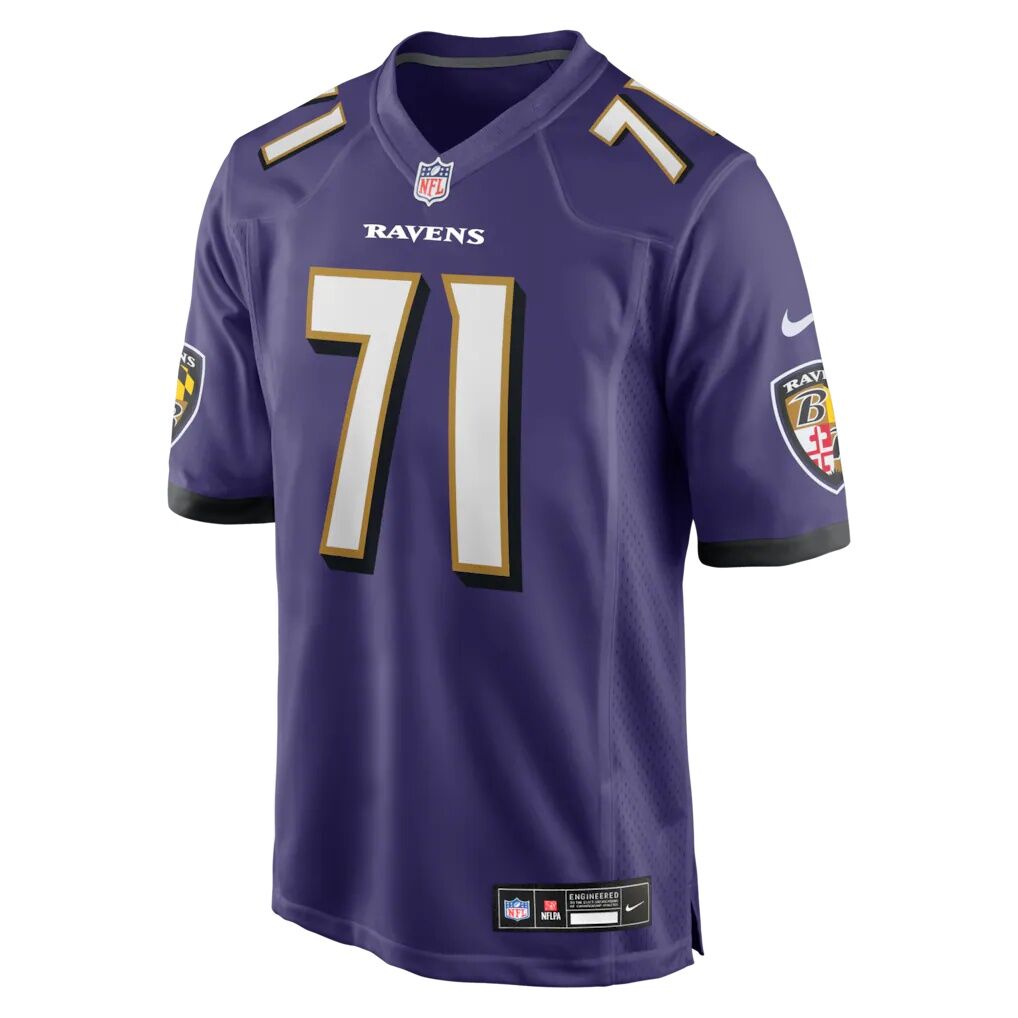 Carson Vinson Baltimore Ravens Nike Team Game Jersey