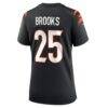 Tahj Brooks Cincinnati Bengals Nike Women's Team Game Jersey - Black - Detail View
