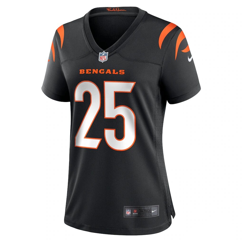 Tahj Brooks Cincinnati Bengals Nike Women's Team Game Jersey