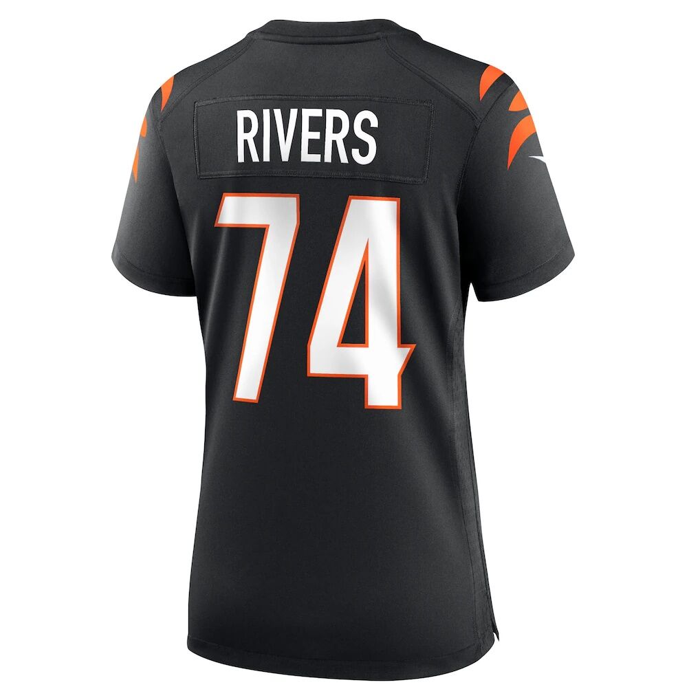 Jalen Rivers Cincinnati Bengals Nike Women's Team Game Jersey