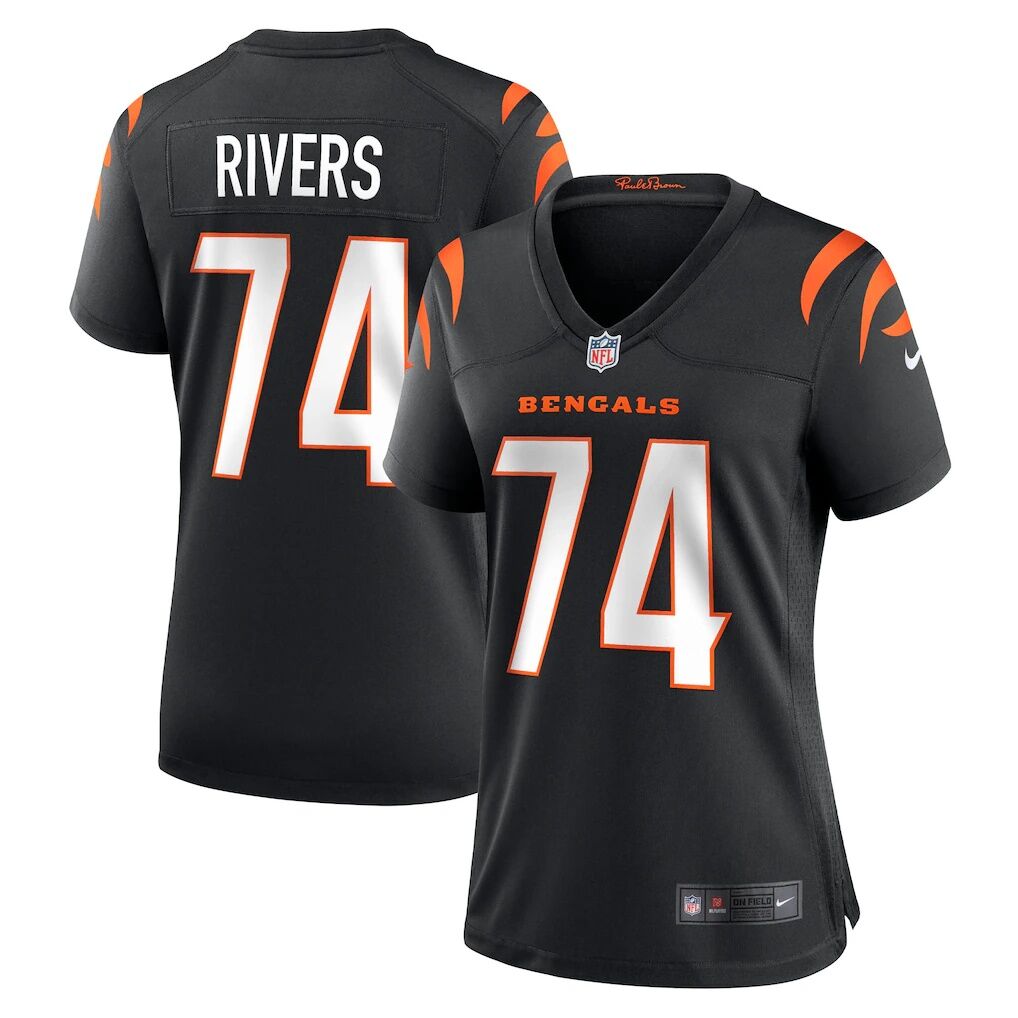 Jalen Rivers Cincinnati Bengals Nike Women’s Team Game Jersey