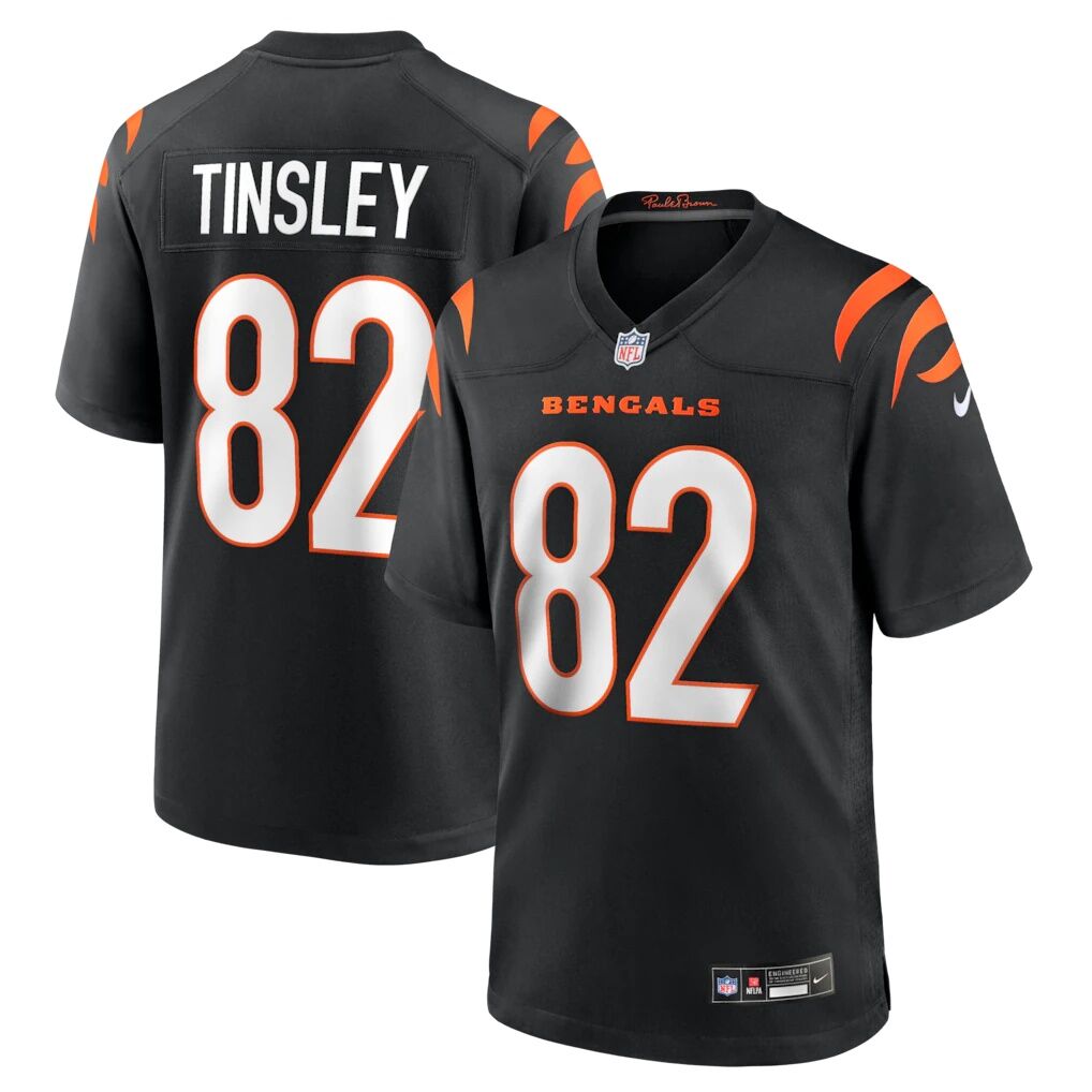 Mitchell Tinsley Cincinnati Bengals Nike Team Game Jersey