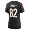 Mitchell Tinsley Cincinnati Bengals Nike Women's Team Game Jersey - Black - Detail View