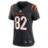 Mitchell Tinsley Cincinnati Bengals Nike Women's Team Game Jersey - Black - Side View
