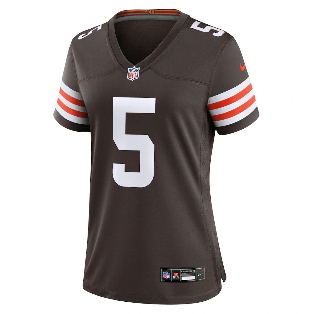 Rayshawn Jenkins Cleveland Browns Nike Women's Team Game Jersey