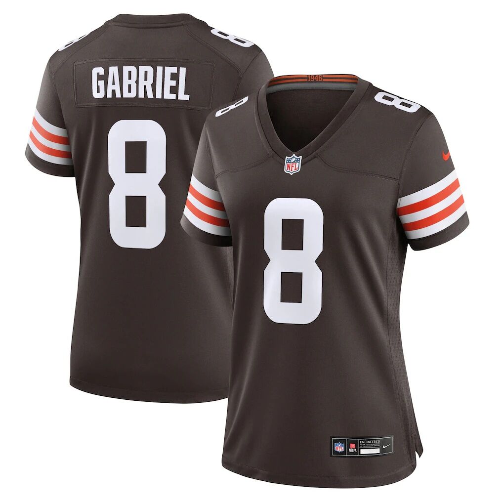 Dillon Gabriel Cleveland Browns Nike Women's Team Game Jersey