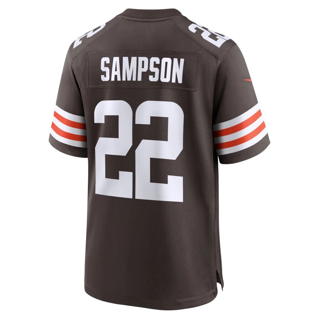 Dylan Sampson Cleveland Browns Nike Team Game Jersey