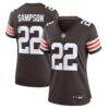 Dylan Sampson Cleveland Browns Nike Women's Team Game Jersey - Brown - Front View