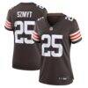 Andre Szmyt Cleveland Browns Nike Women's Team Game Jersey - Brown - Front View