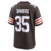 Raheim Sanders Cleveland Browns Nike Team Game Jersey - Brown - Detail View