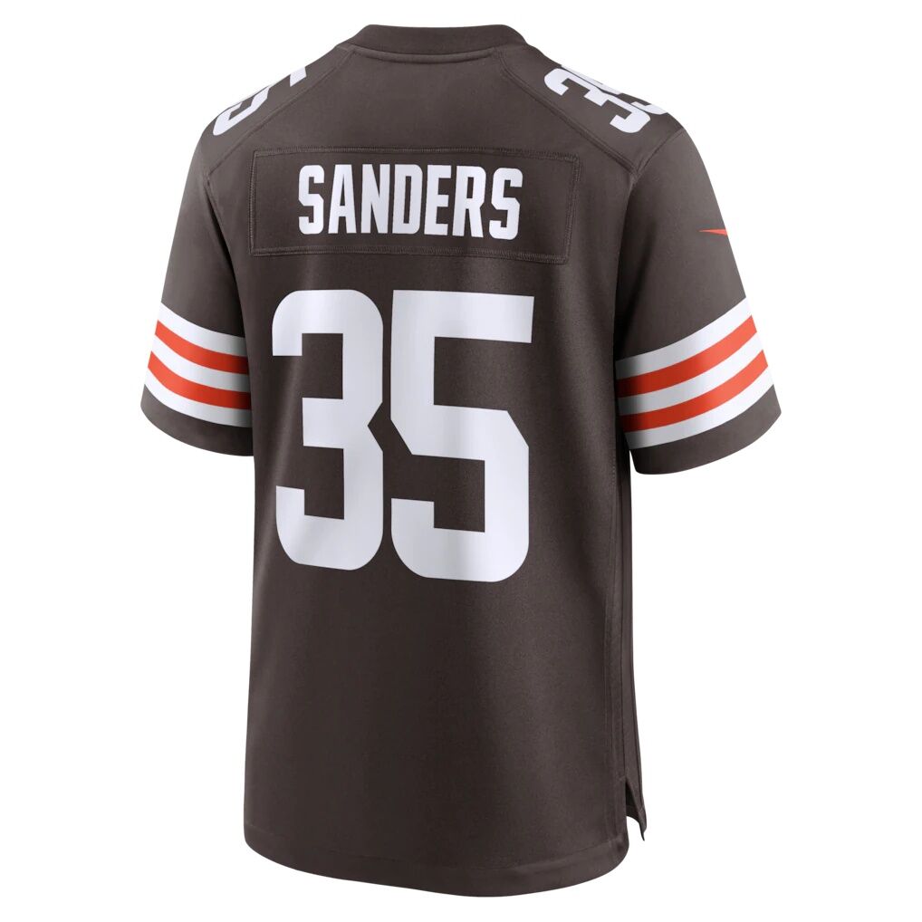 Raheim Sanders Cleveland Browns Nike Team Game Jersey