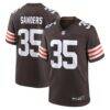 Raheim Sanders Cleveland Browns Nike Team Game Jersey - Brown - Front View