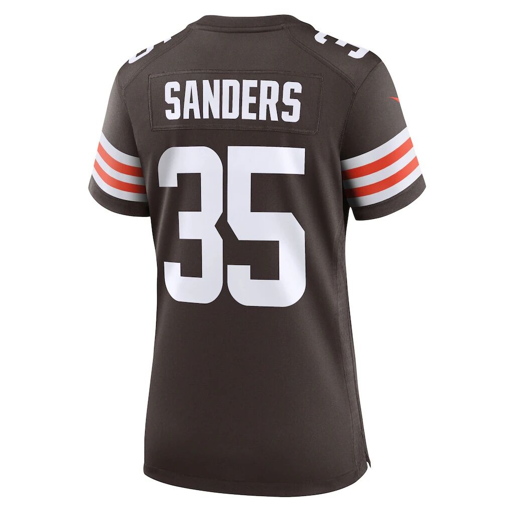 Raheim Sanders Cleveland Browns Nike Women's Team Game Jersey
