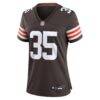 Raheim Sanders Cleveland Browns Nike Women's Team Game Jersey - Brown - Side View