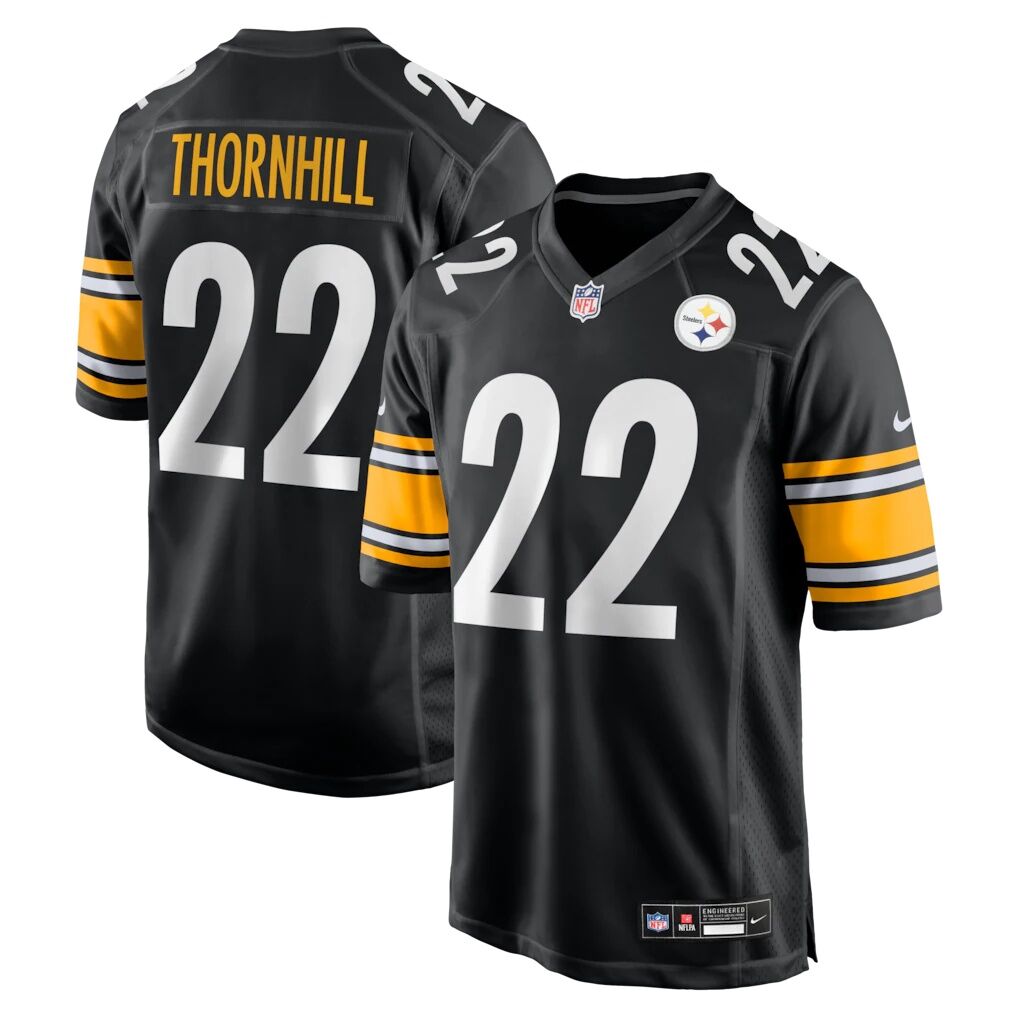 Juan Thornhill Pittsburgh Steelers Nike Team Game Jersey