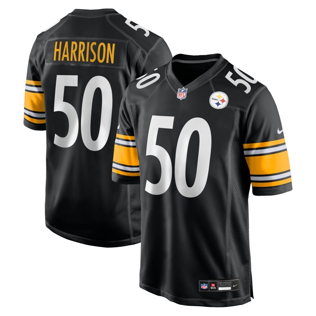 Malik Harrison Pittsburgh Steelers Nike Team Game Jersey
