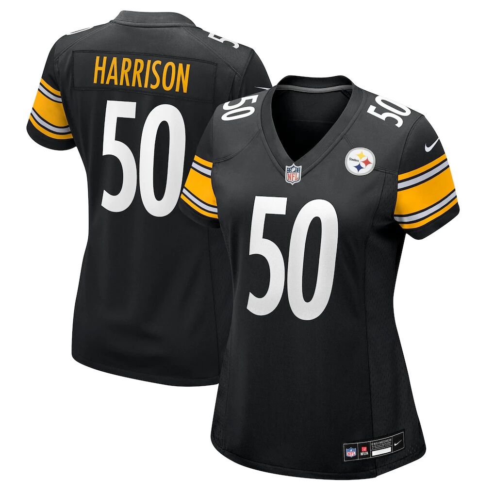 Malik Harrison Pittsburgh Steelers Nike Women's Team Game Jersey