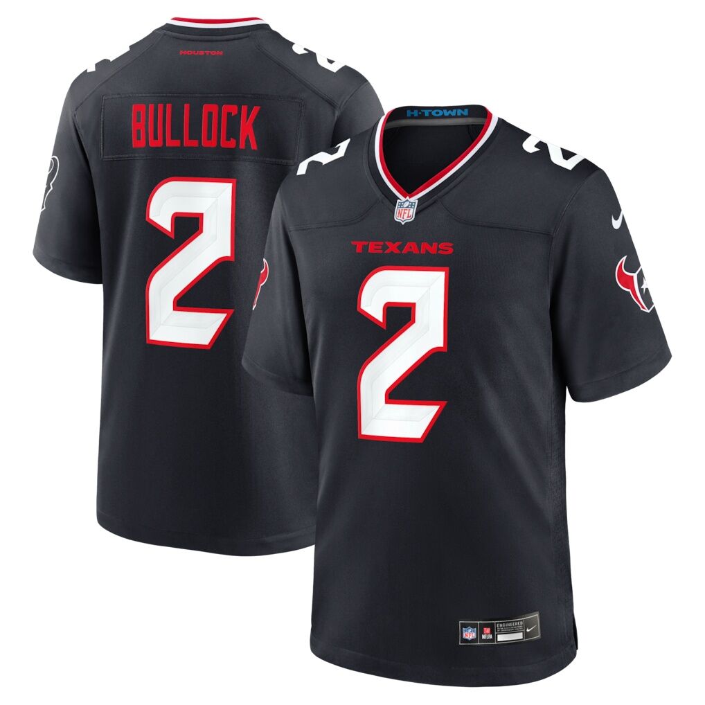 Calen Bullock Houston Texans Nike Team Game Jersey