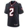 Calen Bullock Houston Texans Nike Team Game Jersey - Navy - Side View