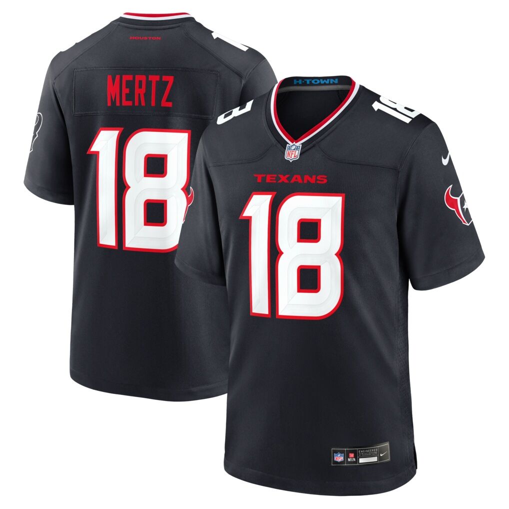 Graham Mertz Houston Texans Nike Team Game Jersey