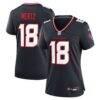 Graham Mertz Houston Texans Nike Women's Team Game Jersey - Navy - Front View