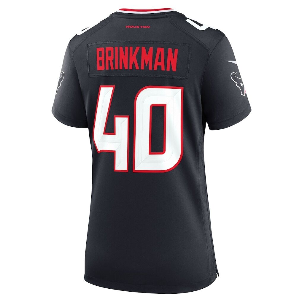 Austin Brinkman Houston Texans Nike Women's Team Game Jersey