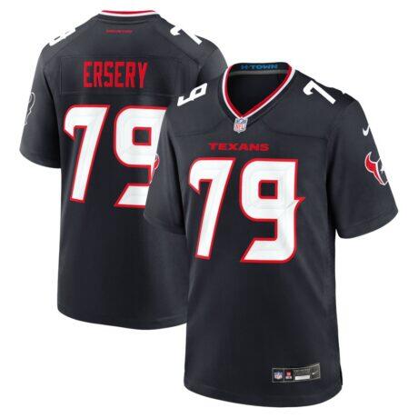 Aireontae Ersery Houston Texans Nike Team Game Jersey - Navy - Front View