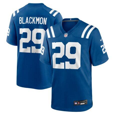 Mekhi Blackmon Indianapolis Colts Nike Team Game Jersey - - Front View