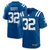 Daniel Scott Indianapolis Colts Nike Team Game Jersey - - Front View