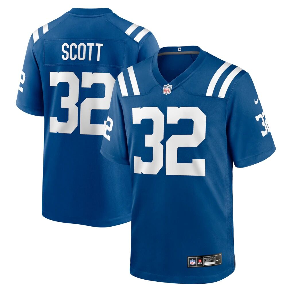 Daniel Scott Indianapolis Colts Nike Team Game Jersey -  Royal