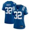 Daniel Scott Indianapolis Colts Nike Women's Team Game Jersey - - Front View