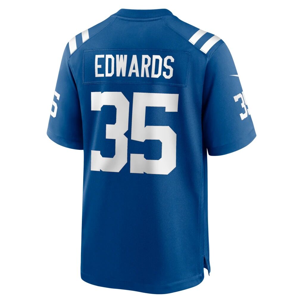 Johnathan Edwards Indianapolis Colts Nike Team Game Jersey -  Royal