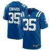 Johnathan Edwards Indianapolis Colts Nike Team Game Jersey - - Front View