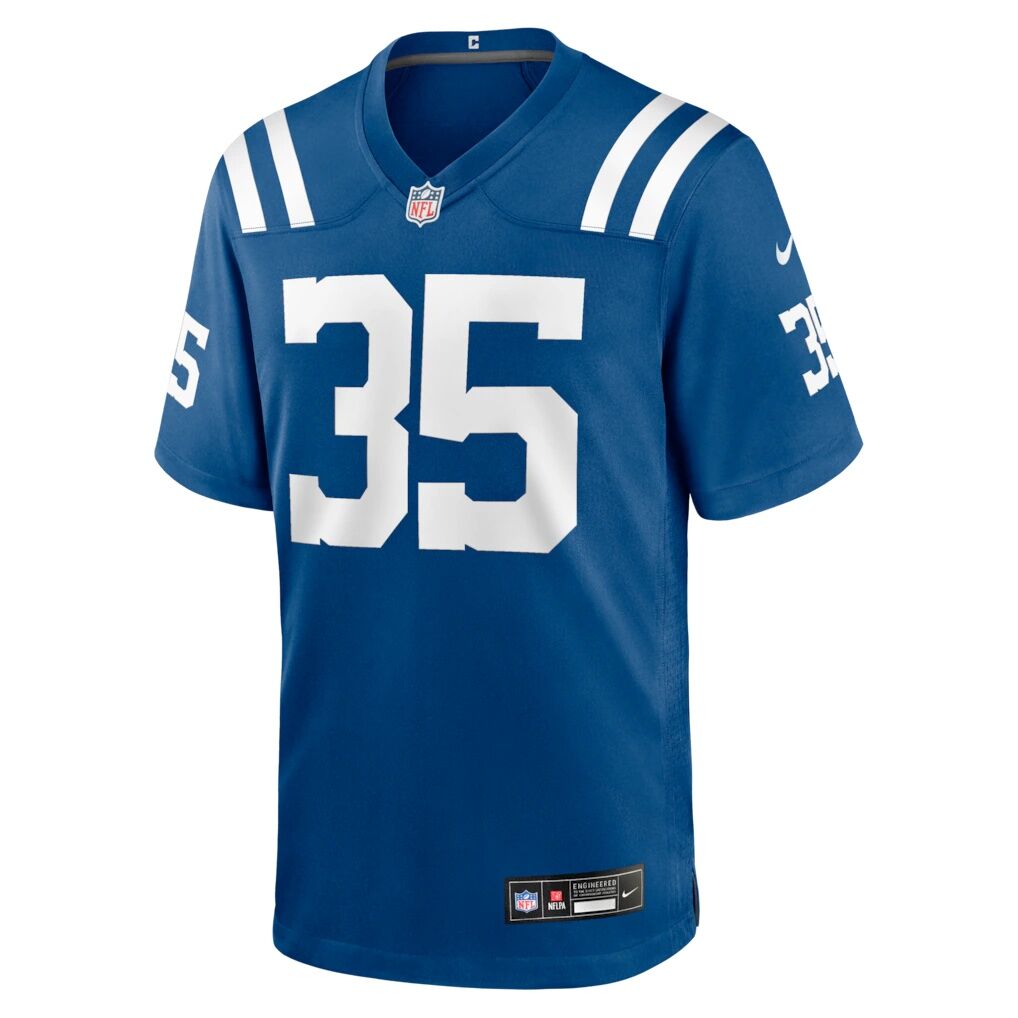 Johnathan Edwards Indianapolis Colts Nike Team Game Jersey -  Royal