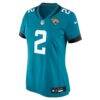 Jourdan Lewis Jacksonville Jaguars Nike Women's Team Game Jersey - Teal - Side View