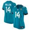 Nick Mullens Jacksonville Jaguars Nike Women's Team Game Jersey - Teal - Front View
