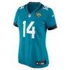 Nick Mullens Jacksonville Jaguars Nike Women's Team Game Jersey - Teal - Side View