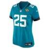 Rayuan Lane III Jacksonville Jaguars Nike Women's Team Game Jersey - Teal - Side View