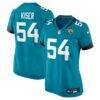 Jack Kiser Jacksonville Jaguars Nike Women's Team Game Jersey - Teal - Front View