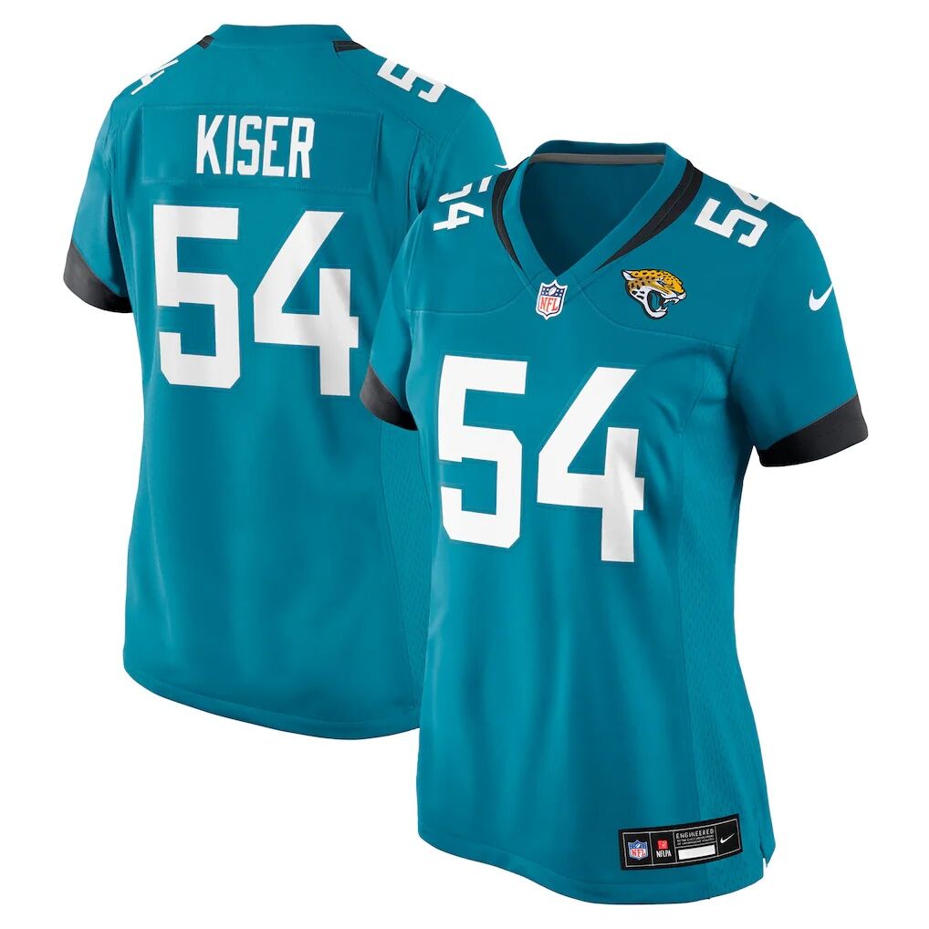 Jack Kiser Jacksonville Jaguars Nike Women's Team Game Jersey