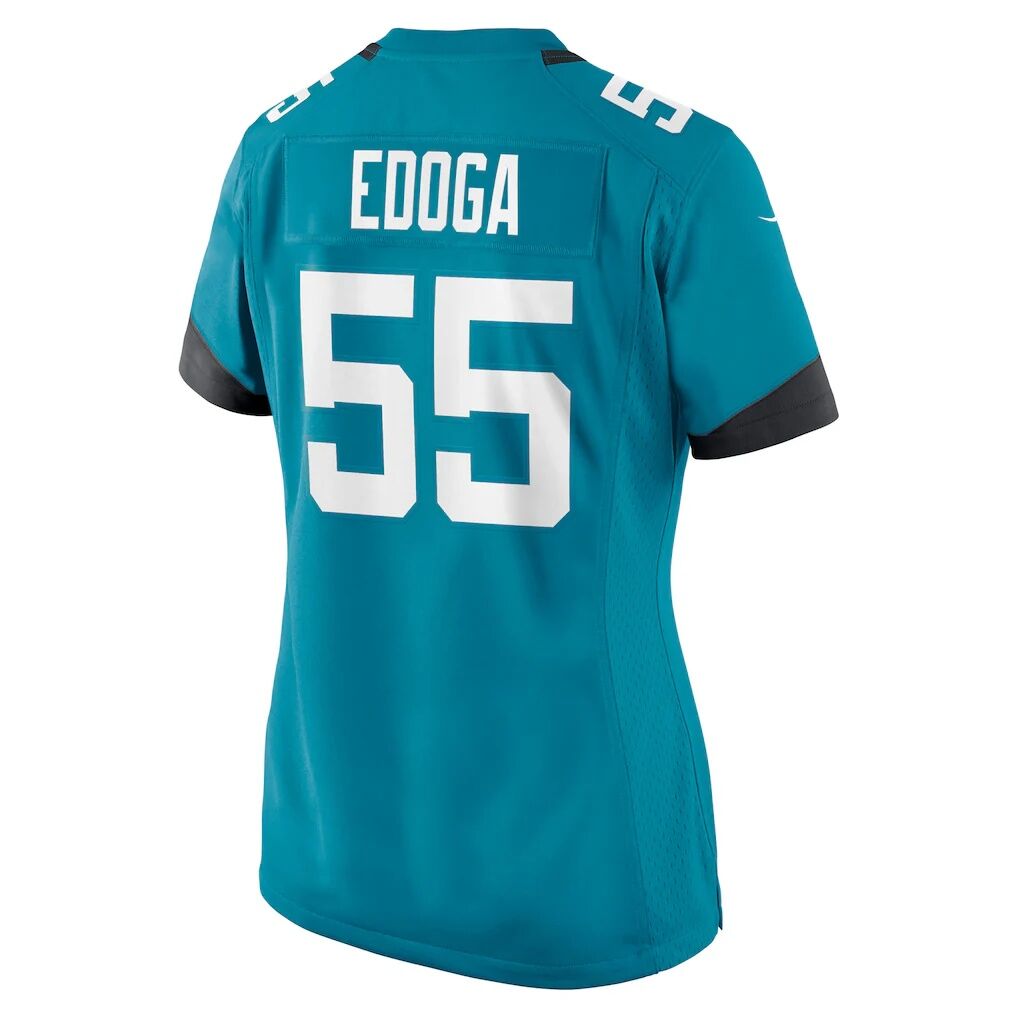 Chuma Edoga Jacksonville Jaguars Nike Women's Team Game Jersey