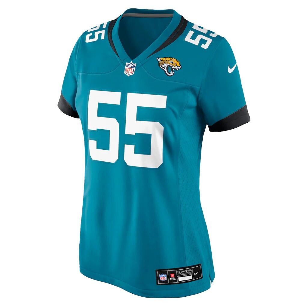 Chuma Edoga Jacksonville Jaguars Nike Women's Team Game Jersey
