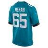 Patrick Mekari Jacksonville Jaguars Nike Team Game Jersey - Teal - Detail View