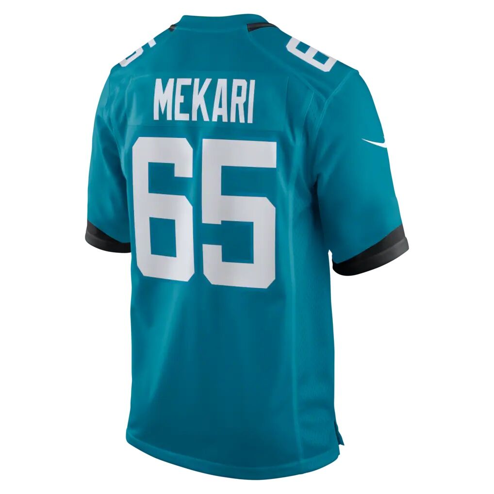 Patrick Mekari Jacksonville Jaguars Nike Team Game Jersey