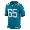 Patrick Mekari Jacksonville Jaguars Nike Team Game Jersey - Teal - Side View
