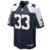 Javonte Williams Dallas Cowboys Nike Alternate Game Jersey - Navy - Alt1