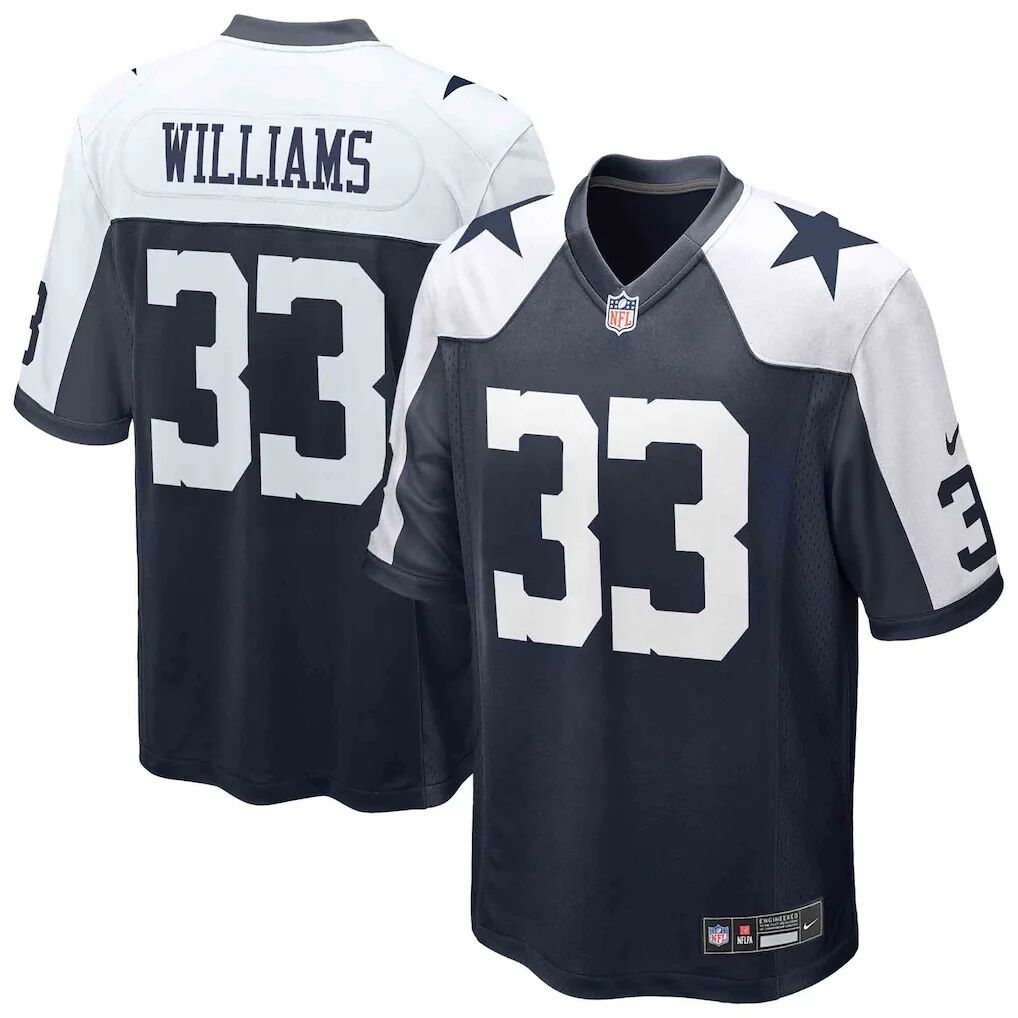 Javonte Williams Dallas Cowboys Nike Alternate Game Jersey