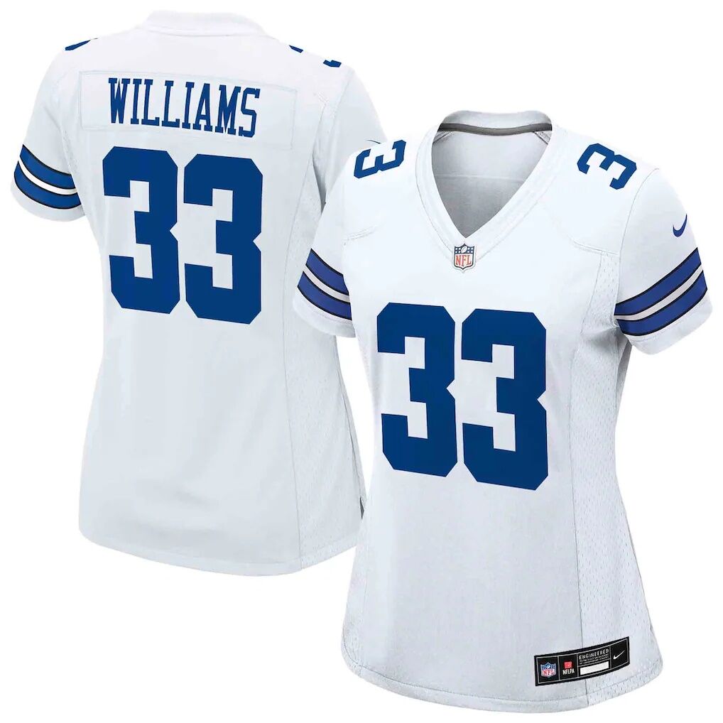 Javonte Williams Dallas Cowboys Nike Women's Game Jersey