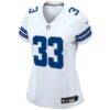 Javonte Williams Dallas Cowboys Nike Women's Game Jersey - White - Side View